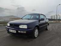 VW GOLF III CABRIO CARMANN 1.8 benzyna 90KM z1998r.Pierwszy właściciel