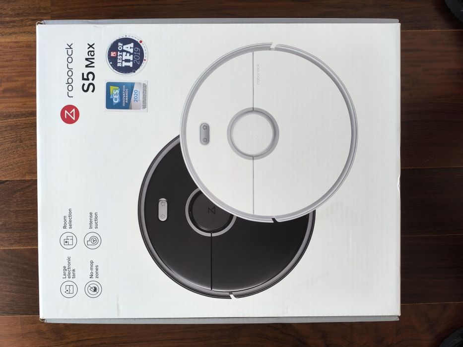 Roborock S5 max com peças extra de manutenção