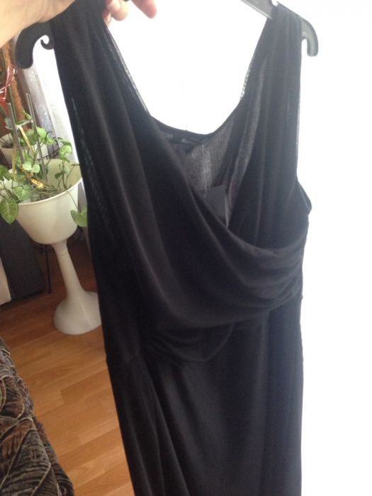 Sukienka czarna, rozm L/XL NOWA 46/48