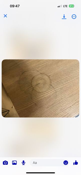 Meble stół i szafka rtv