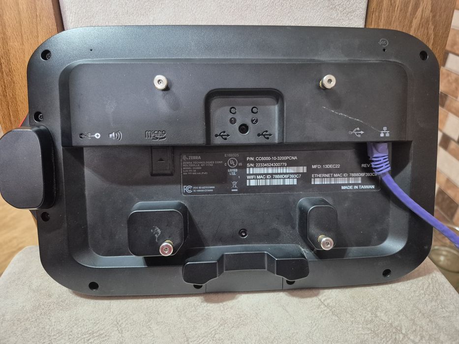 Zebra cc6000 прайс чекер Android 10.1" сканер штрих-кода
