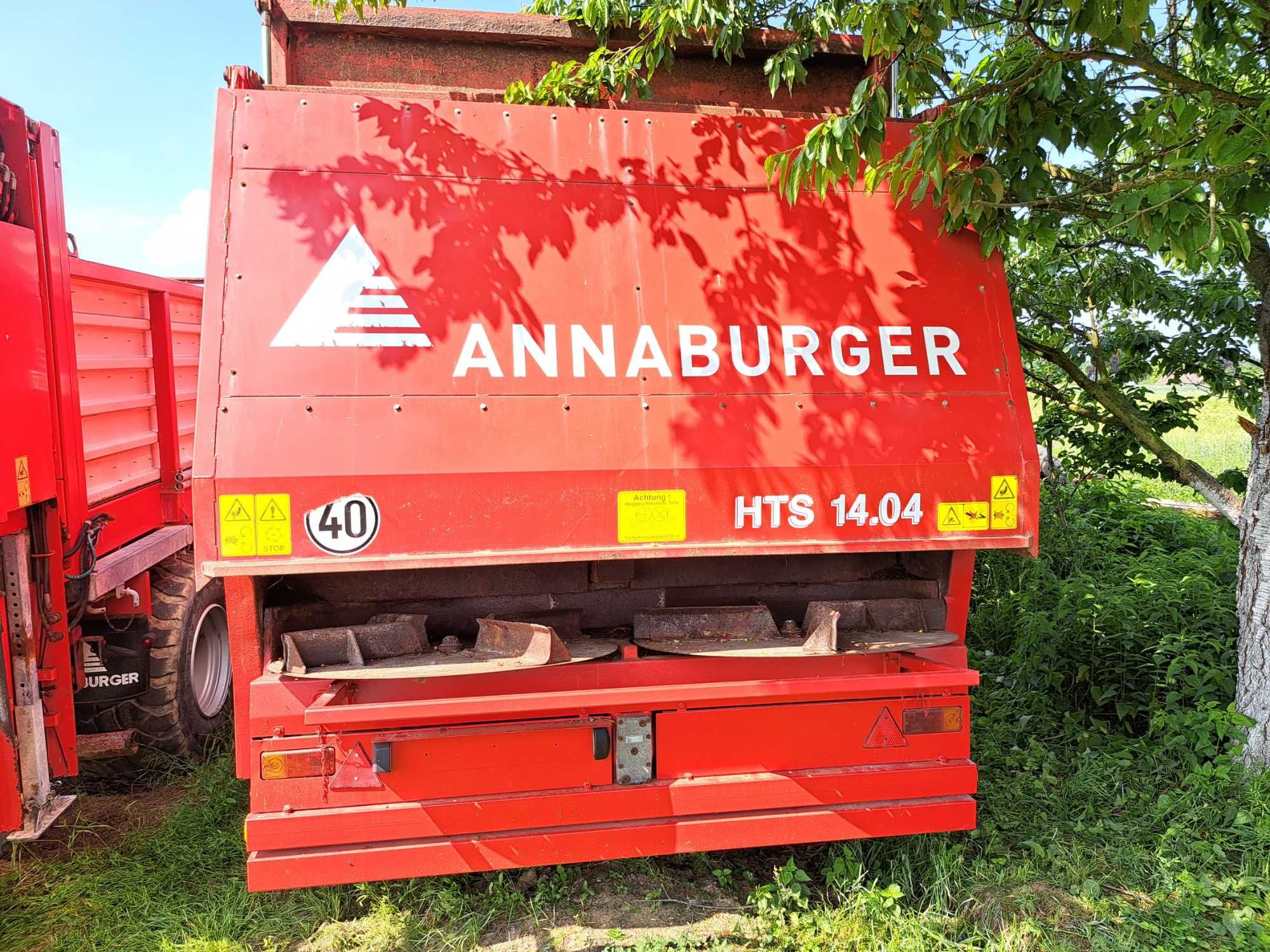Rozrzutnik obornika Annaburger HTS 14.04