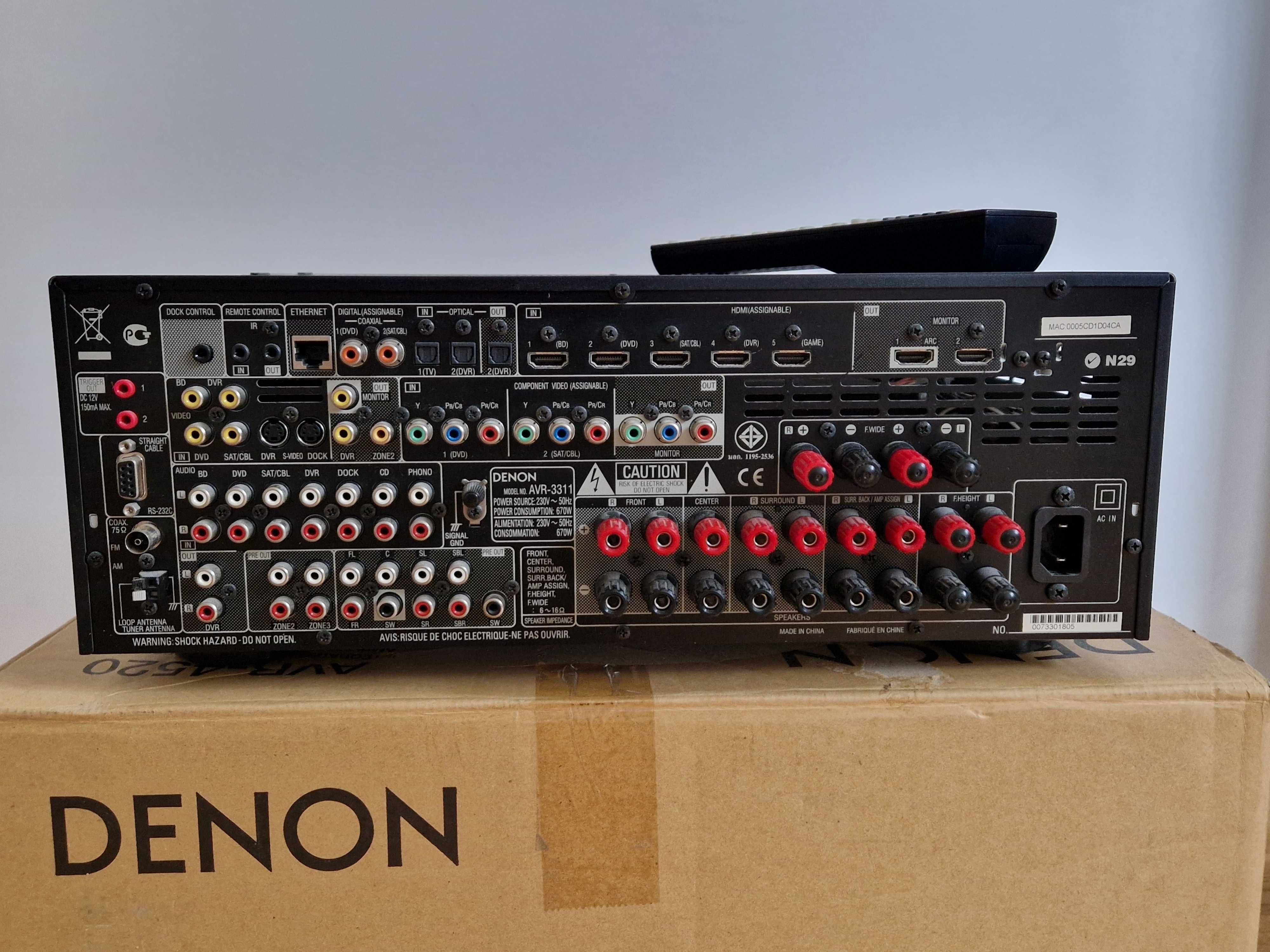 DENON AVR-3311 amplituner kina domowego