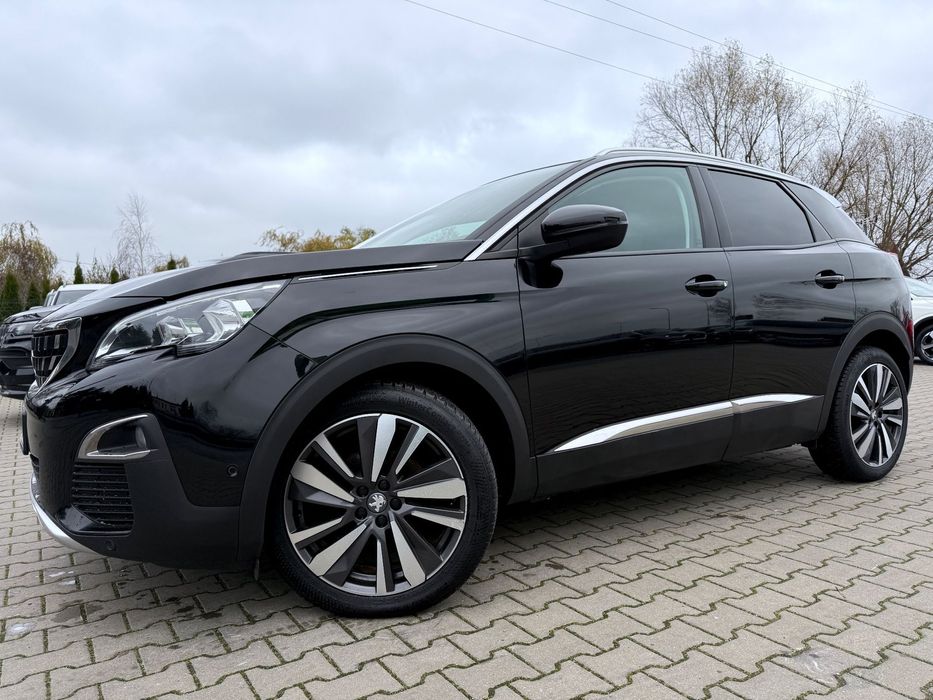 Peugeot 3008 ŚLICZNY HDI LED KAMERA RELINGI blis ambient pół skóry chrom aso