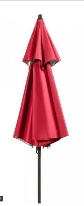 Parasol WINDPROFI czerwony wł. szkl. 200cm