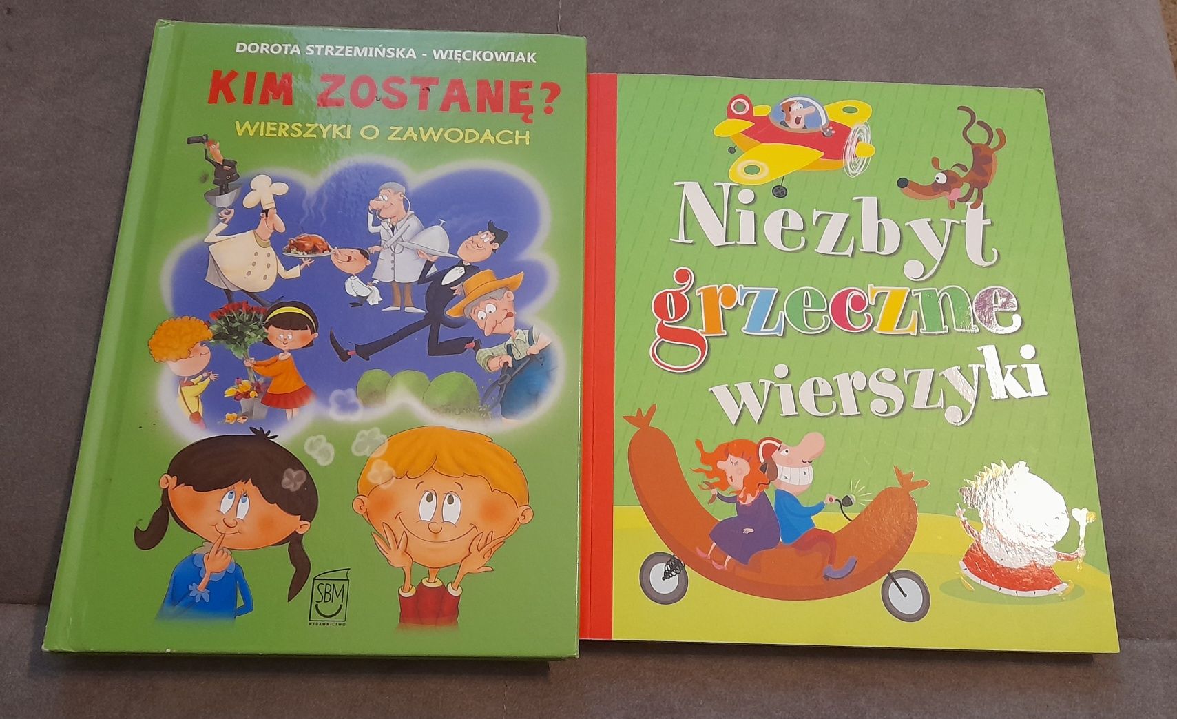 Zestaw 2 książek - wierszyki dla dzieci