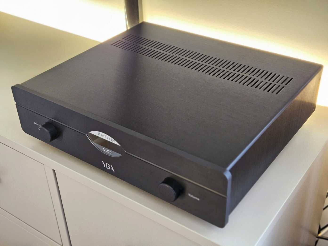 Wzmacniacz stereo YBA Heritage A100 - czarny