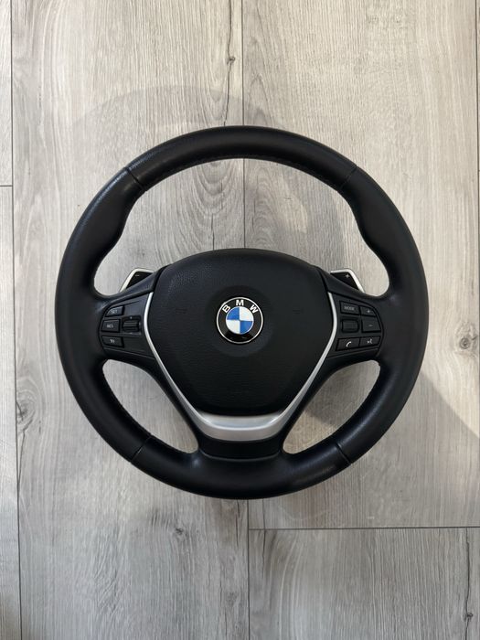 Спорт-кермо BMW 3 series F30 з пелюстками (ОРИГІНАЛ)