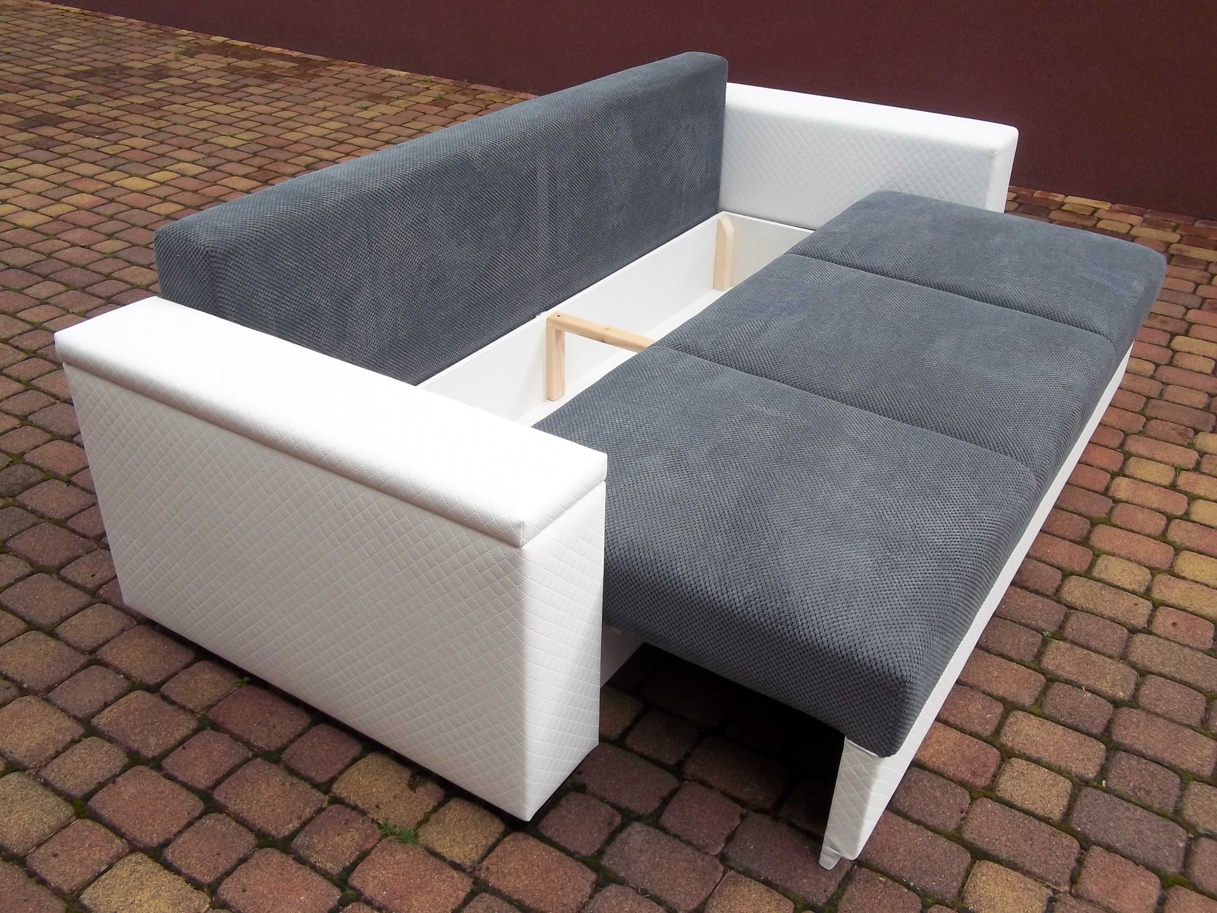 kanapa/sofa-sprężyny bonell/150 cm szerokie spanie/producent Swarzędz