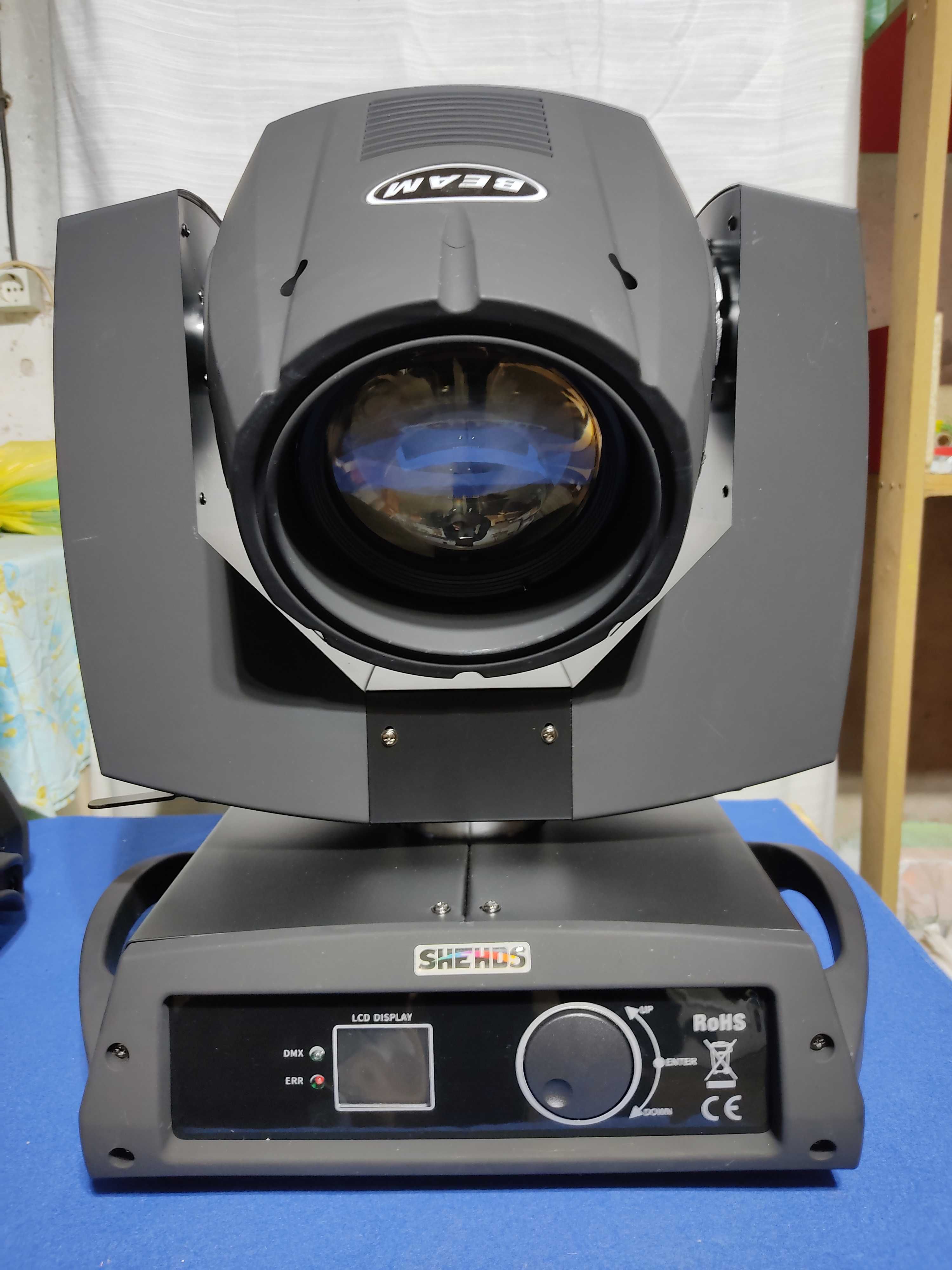 2x moving head Beam 7R