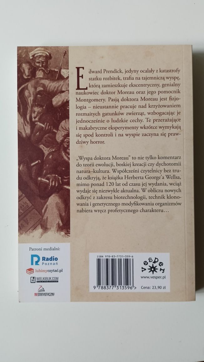 Wyspa doktora Moreau. H.G. Wells