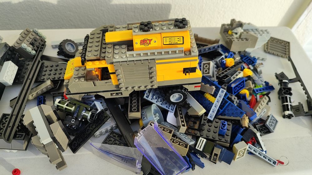 Lote de blocos de construção