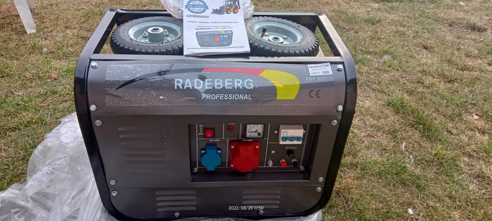 Agregat pradotworczy Radeberg RDE 577