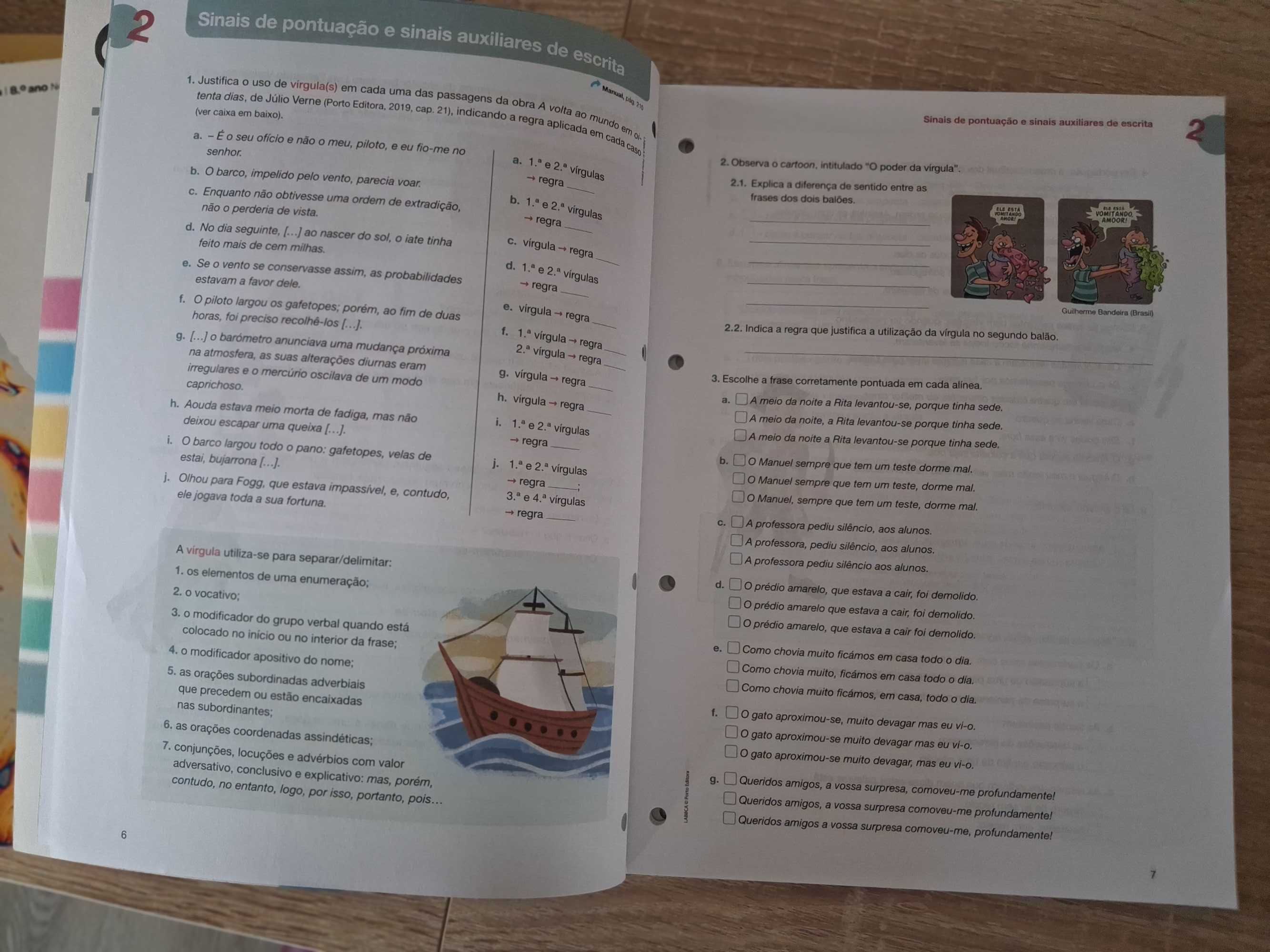 Caderno de Atividades Livro Aberto 8