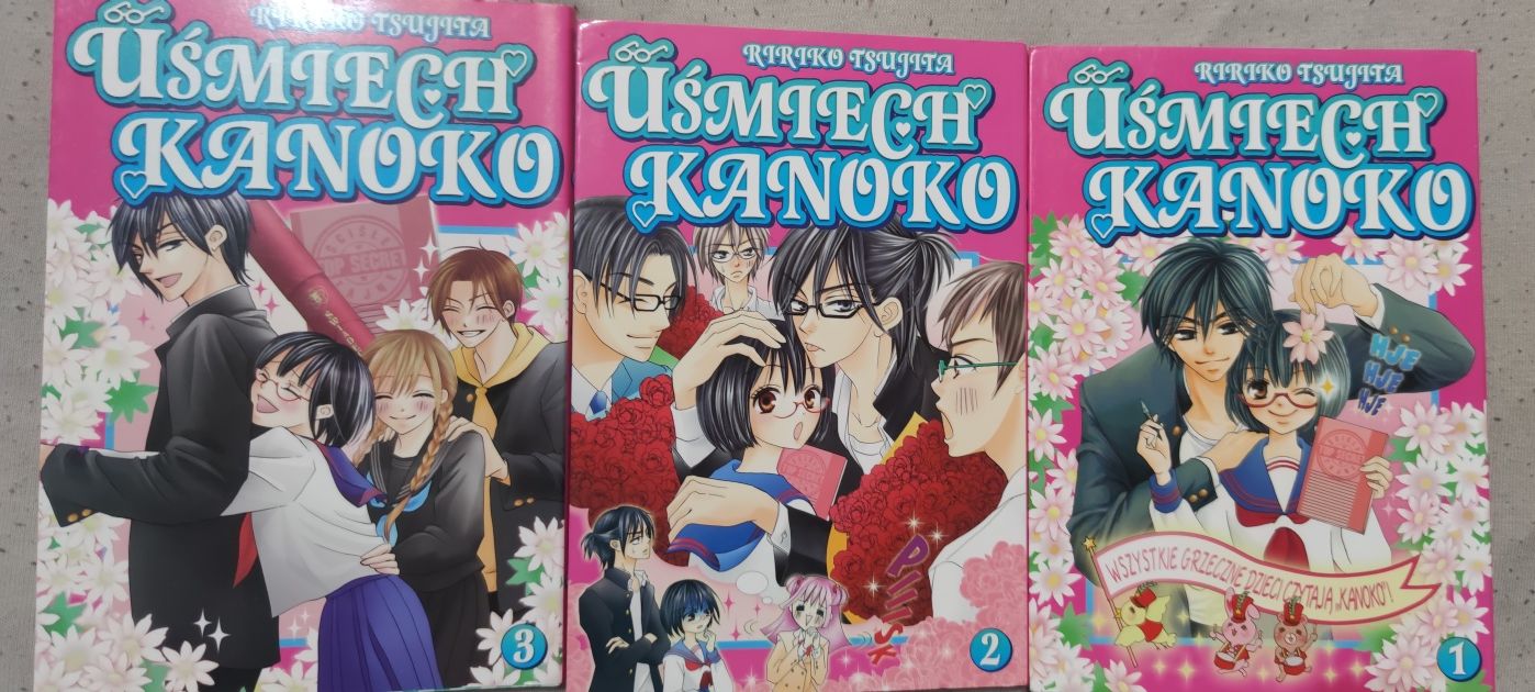 Uśmiech kaneko mangi tomy 1-3