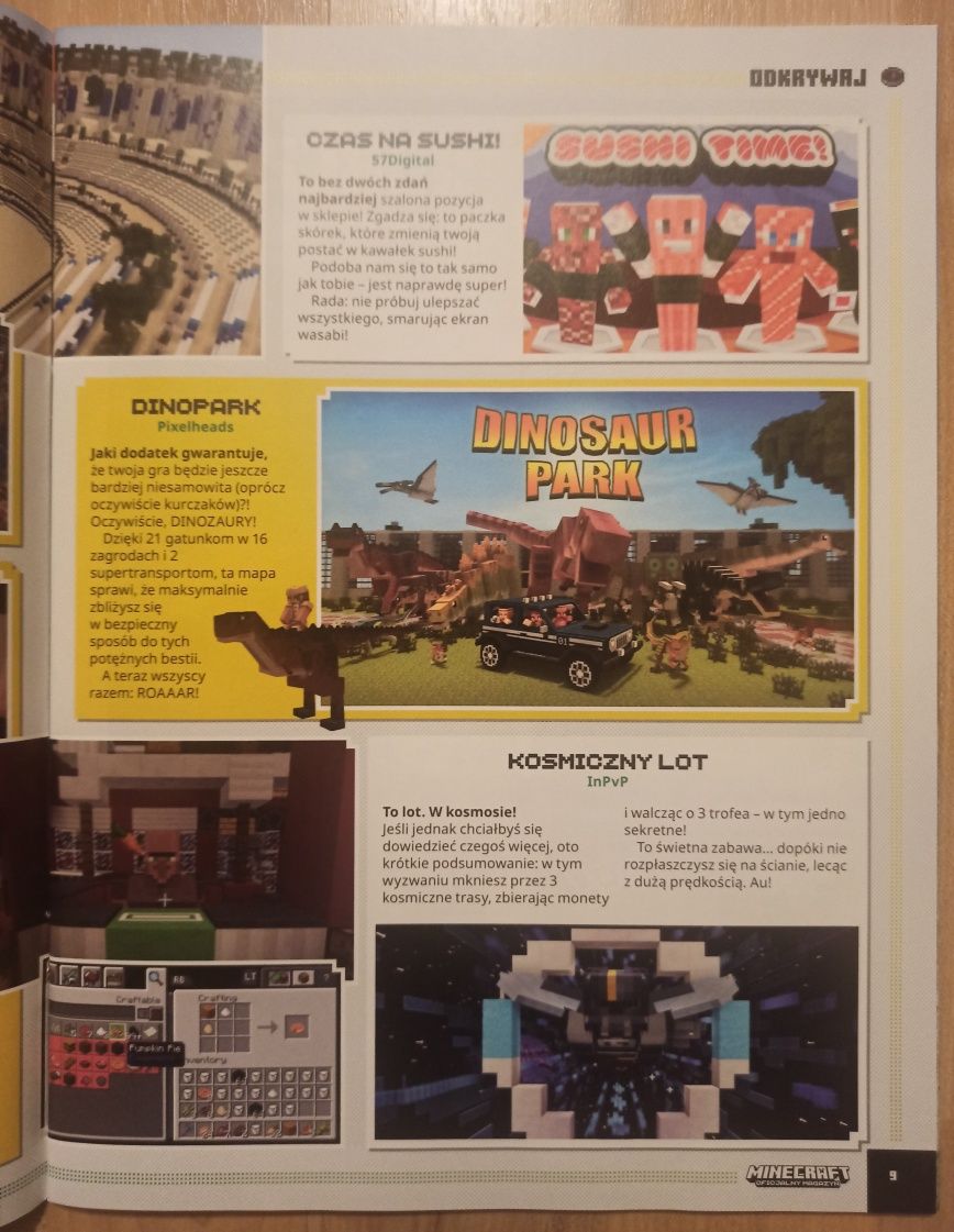 Minecraft: Oficjalny Magazyn. NUMER 1/2019