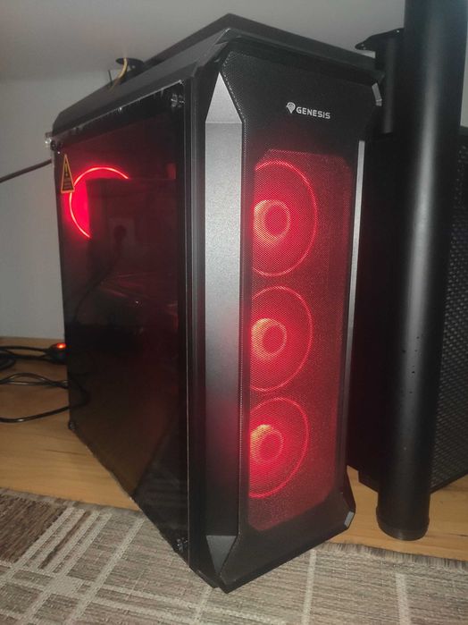 Stacjonarny na GWAR. Ryzen 5600 32gb ram Radeon 6700XT-12gb dysk 1TB
