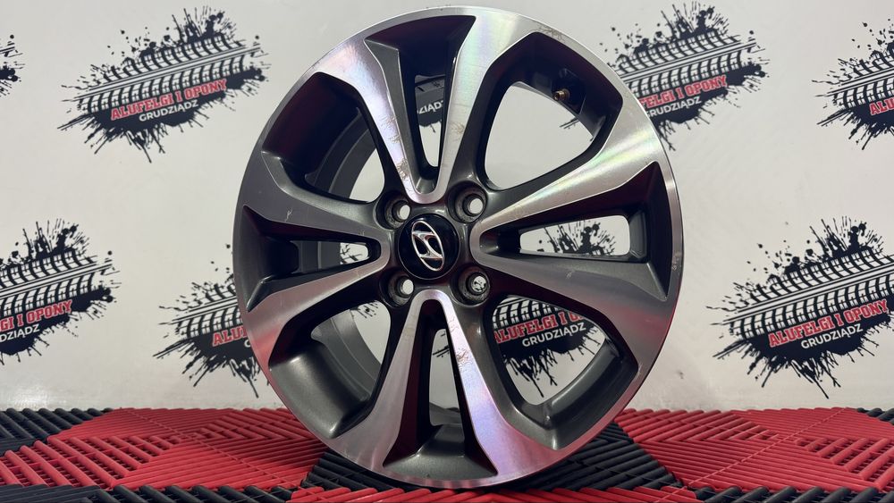 Alufelgi OEM Hyundai 15" 4x100 i10 i20 Czujniki