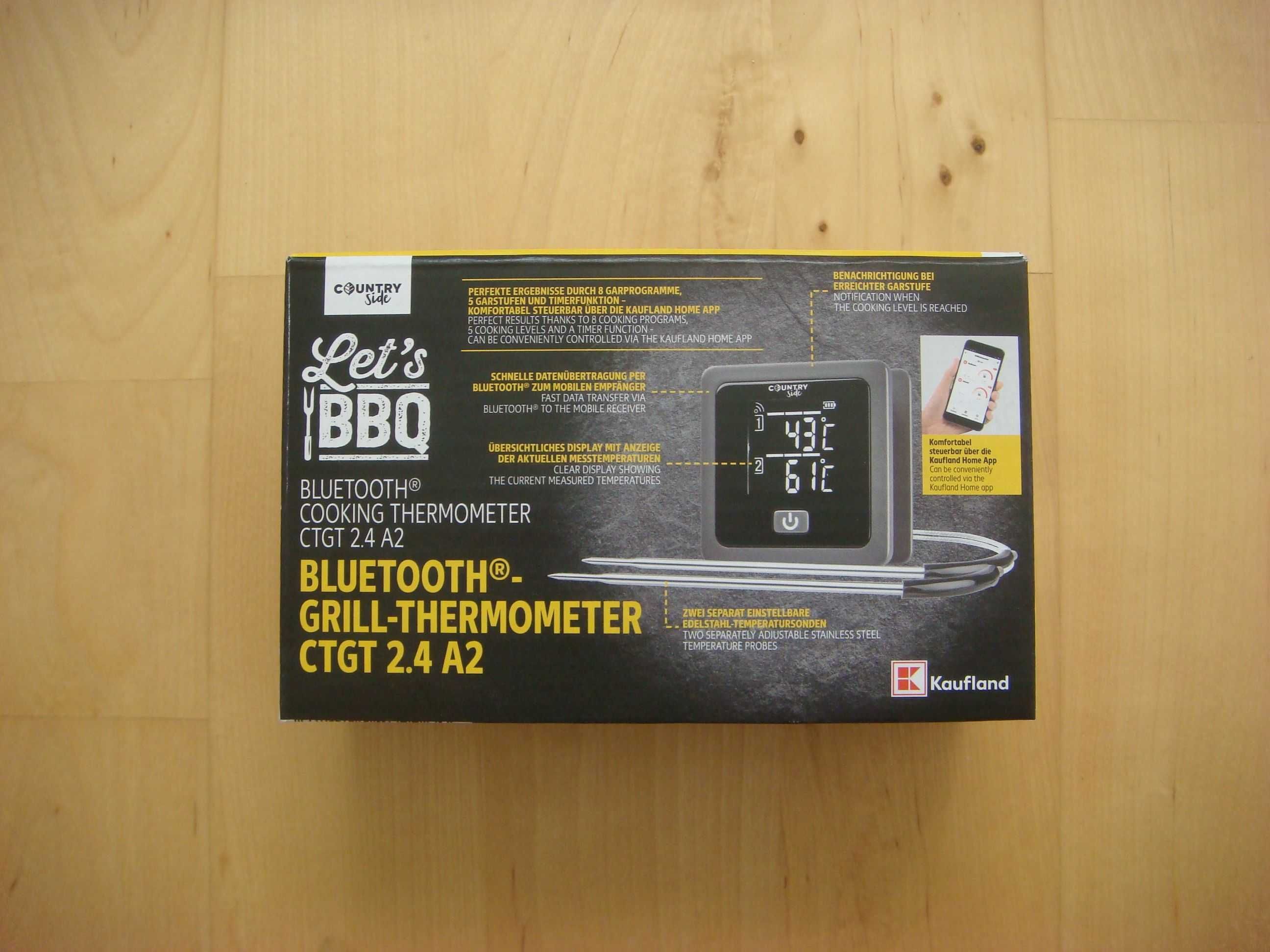 Cyfrowy Termometr do Grilla - Bluetooth