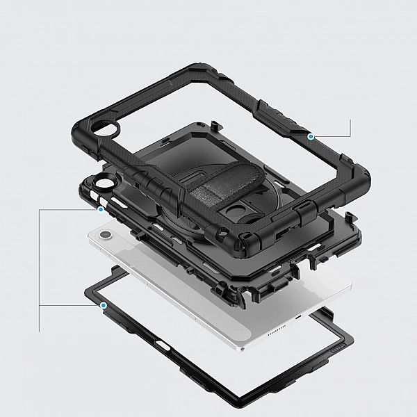 Etui Tech-Protect Solid na Lenovo Tab 10.1 TB-311 - czarne