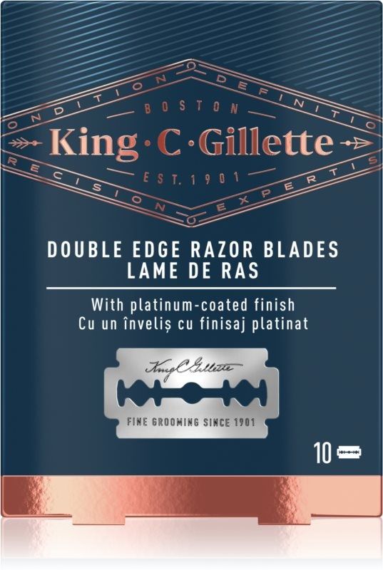 King C. Gillette, Żyletki do maszynek, 10 sztuk