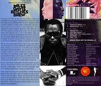 2 CDs  • Miles Davis • Bitches Brew • Com Sleeve e Libreto Impecáveis