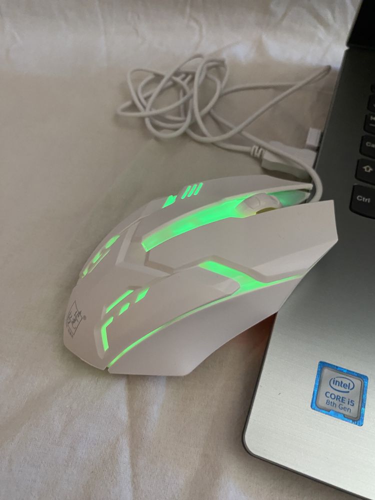 Rato Gaming com leds