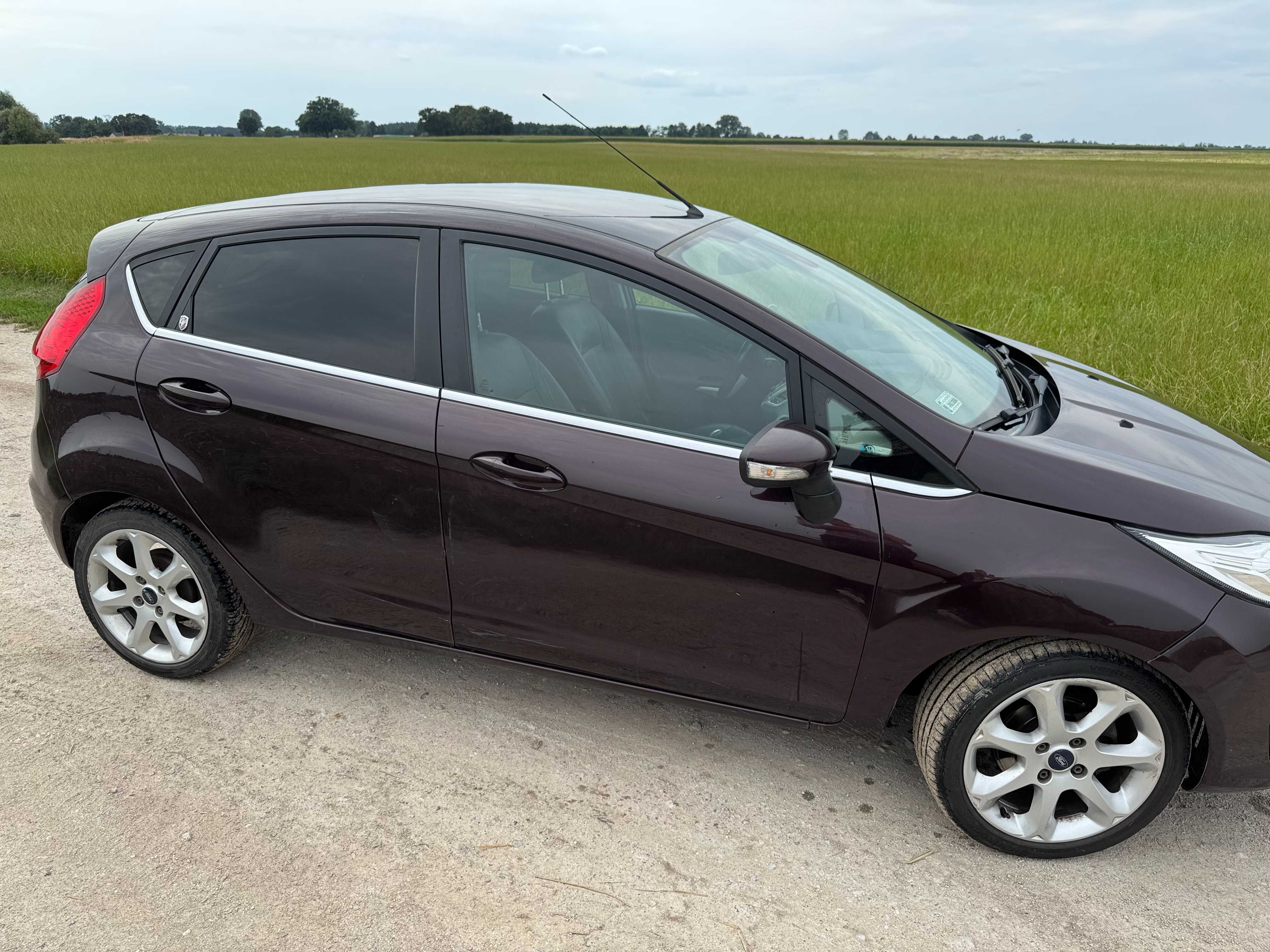 Samochód Ford Fiesta Mk 7 bogata wersja Ghia