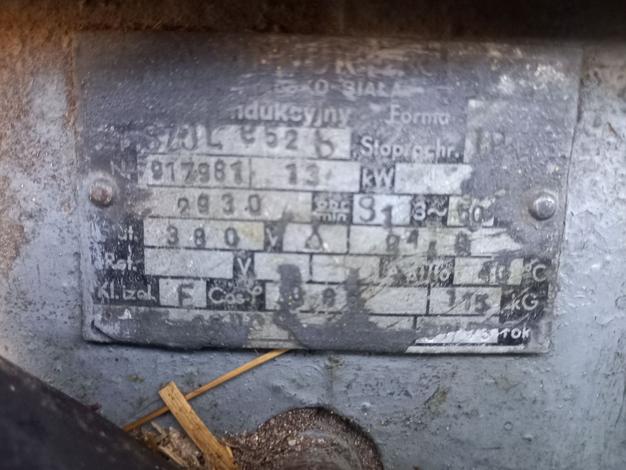 Silnik 13 kw sprawny