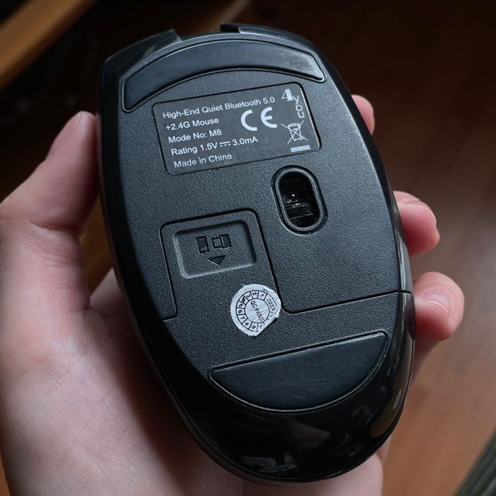 Миша комп'ютерна бездротова 4you M8 black