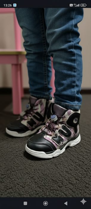 Ботінки на дівчинку осінь, тепла зима