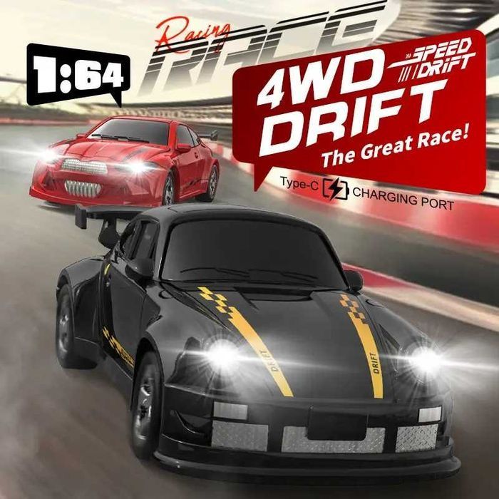 Міні дрифт-машинка,авто на радіокеруванні KF20,1:64 desktop drift car