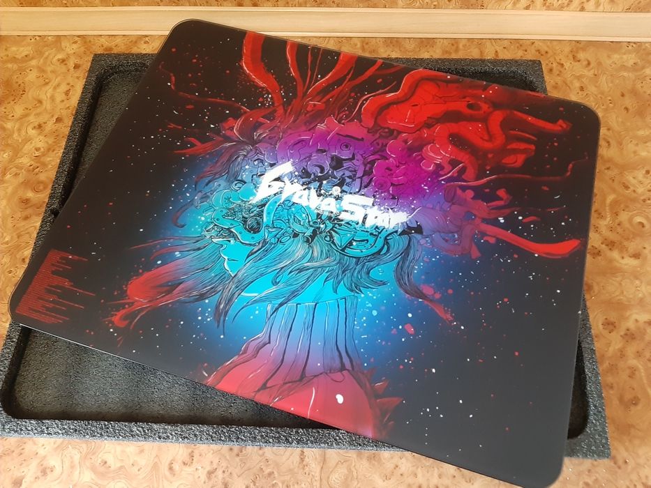 GRAVASTAR ігрова поверхня,килимок з загартованого скла (400х500х3,5mm)