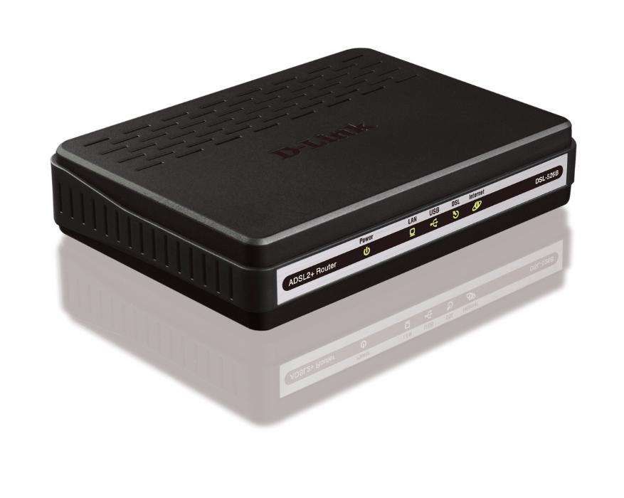 модем D-Link 2540u ADSL2+ 4-Port Router