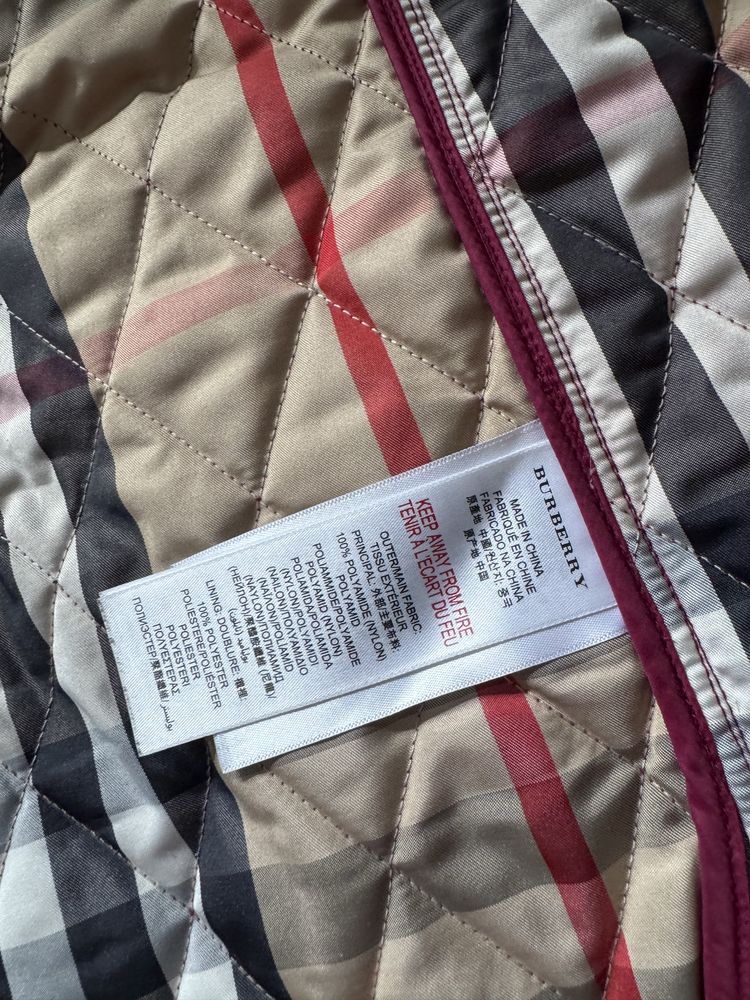 Пуховик -куртка Burberry оригинал
