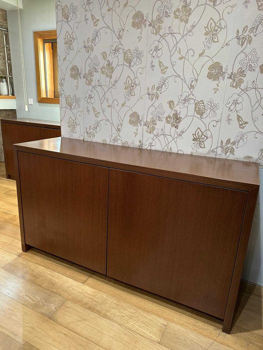 Móveis em folha de madeira de wengué – vários tamanhos