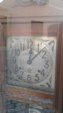Antiguidade Relógio de Parede Marca da Fábrica