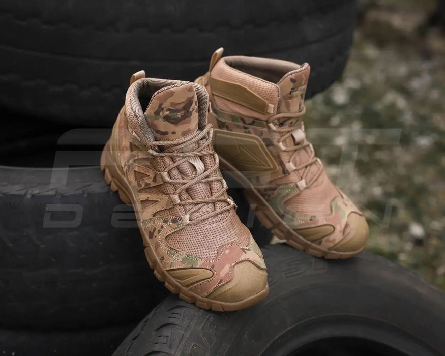 Черевики тактичні демісезонні мембрана GoreTex Мультикам