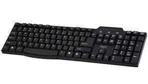 Teclado Lifetech Basic Fit USB Keyboard Black