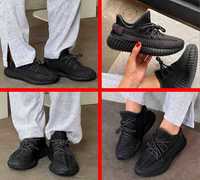 Кроссовки Adidas Yeezy Boost 350 v2 Black Non-Reflective 36-46