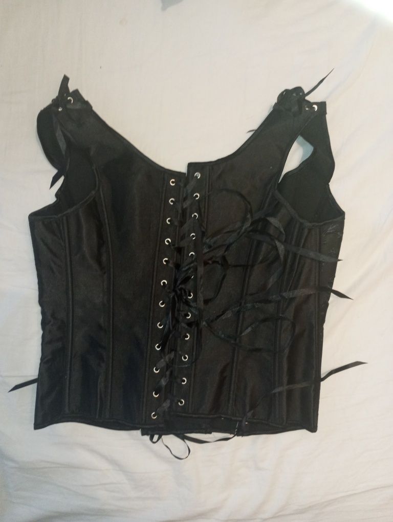 Gorset z fiszbinami Gothic