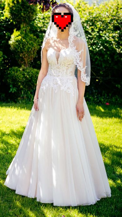 Suknia ślubna typu księżniczka