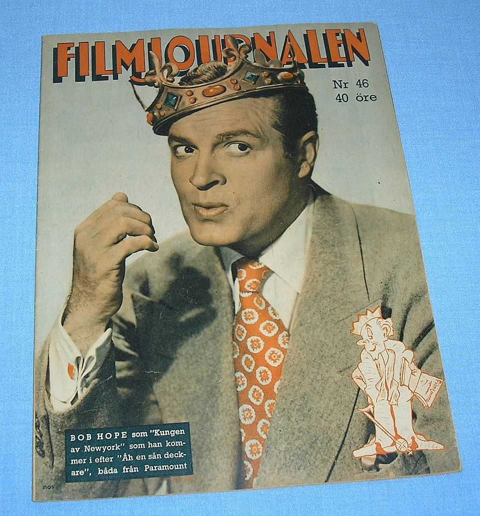 FilmJournalen nr 46/1947 r.  Bob Hope