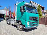 Volvo fh13 500km z 2010r 6x4 do drewna lasu Kesla Z z 2018r