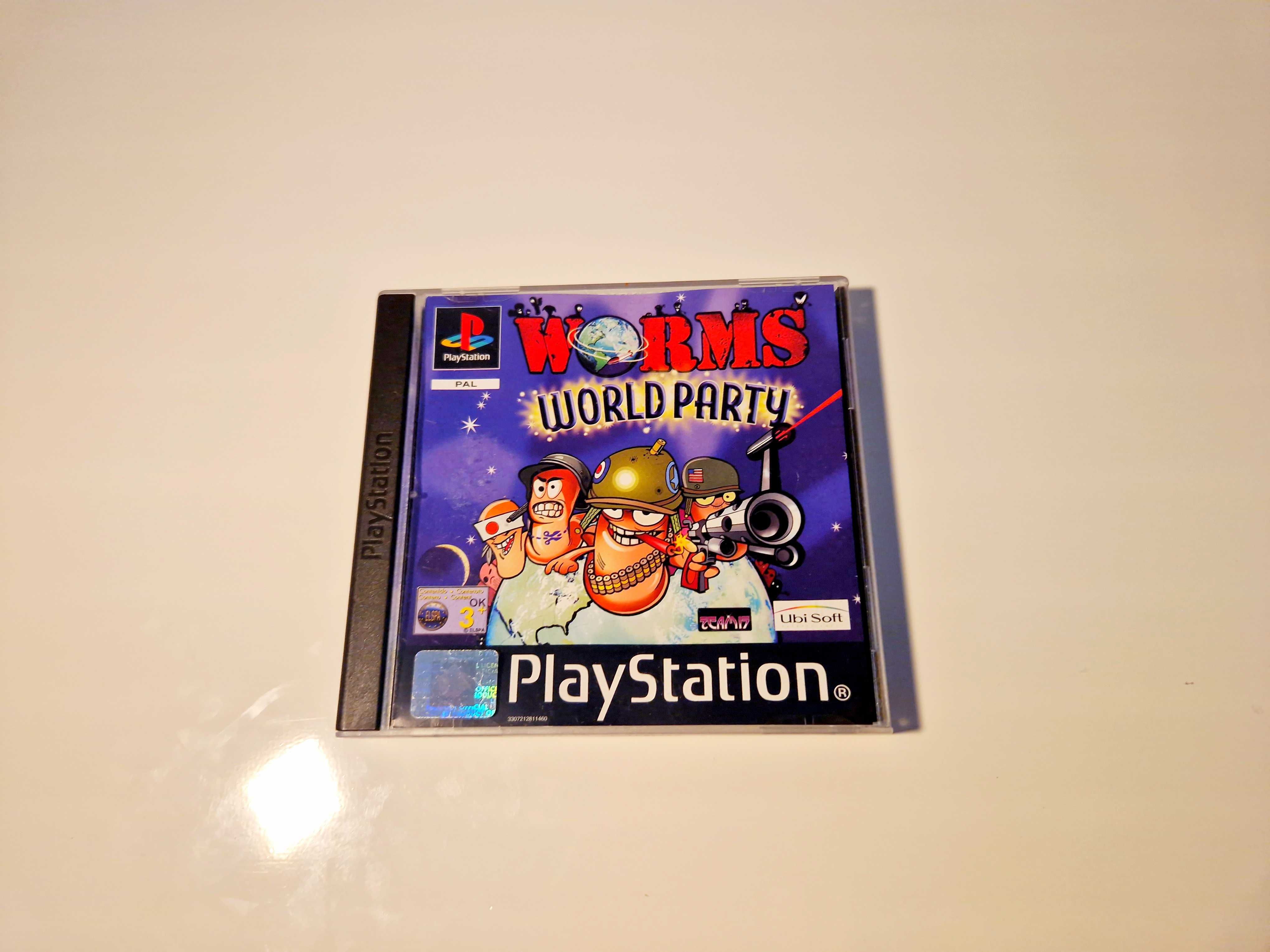 Gra Worms World Party Playstation 1 PS1 Sony PlayStation (PSX)