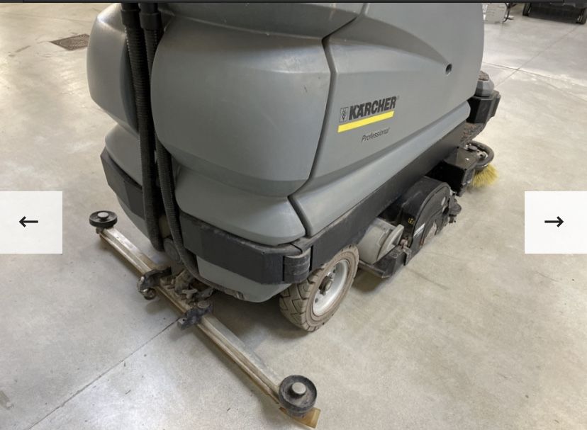 Zamiatarka KARCHER Professional 120 BR250 myjka szorowarka kostka