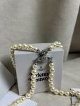 Vivienne Westwood Double Pearl Choker Necklace оригинал бусы ожерелье