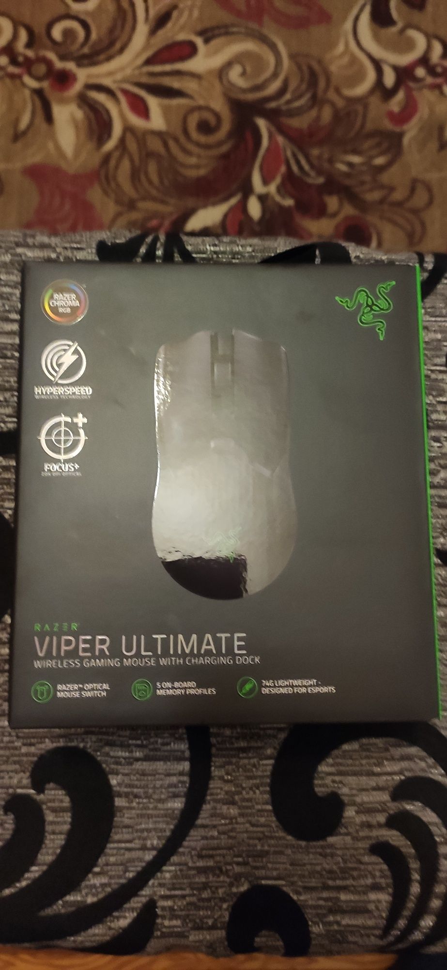 Миша Razer Viper Ultimate Wireless & Mouse Dock Black (RZ01-03050100)