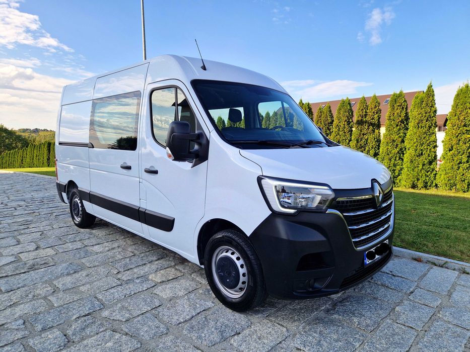Renault Master Brygadówka 7Osób 150Km Holenderka Klima ducato F-Vat23%
