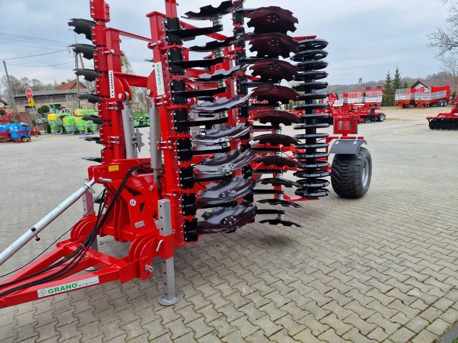 Brona talerzowa hydrauliczna talerzówka 4 m 4,5 m 5 m Grano System